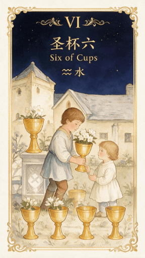 圣杯六 Six of Cups