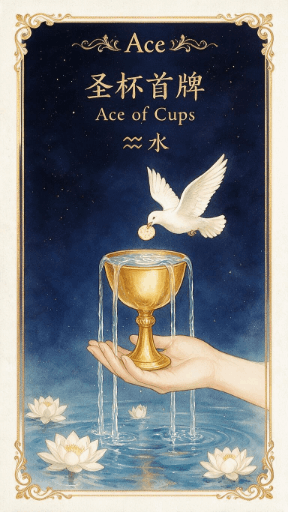 圣杯首牌 Ace of Cups