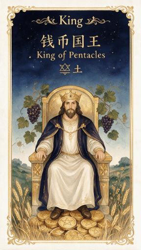 钱币国王 King of Pentacles