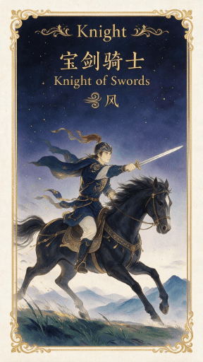 宝剑骑士 Knight of Swords