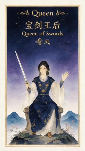宝剑王后 Queen of Swords